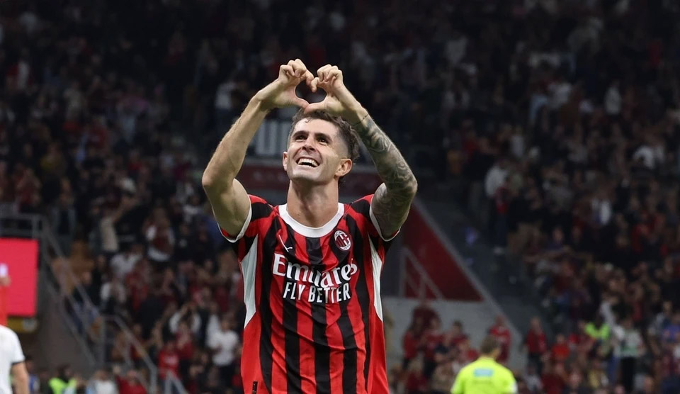 Pulisic thăng hoa