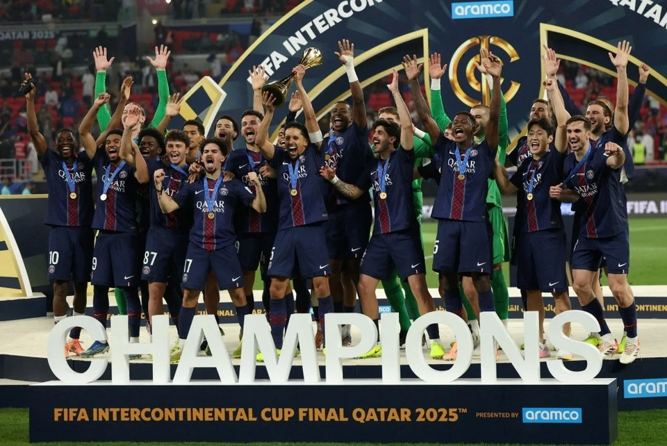 PSG đăng quang Cúp Liên lục địa sau loạt luân lưu nghẹt thở