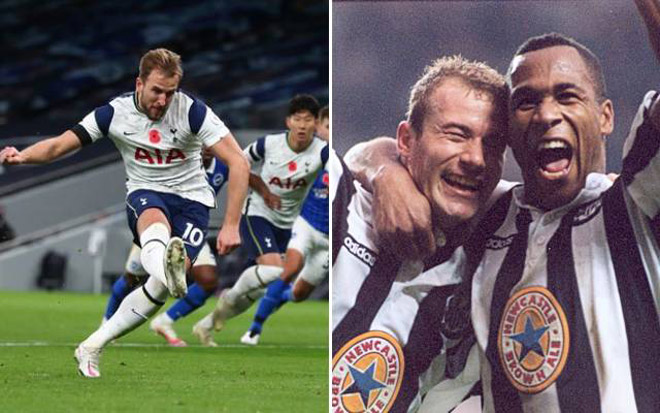 Harry Kane top 10 "Vua dội bom" Ngoại hạng Anh: Còn kém Rooney bao nhiêu bàn?